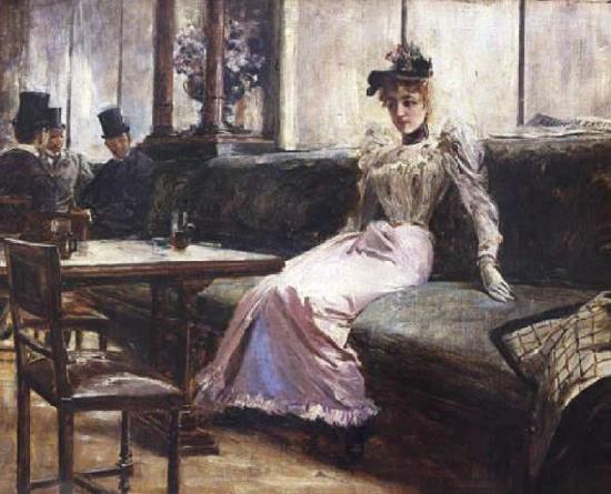 Juan Luna The Parisian Life oil painting image